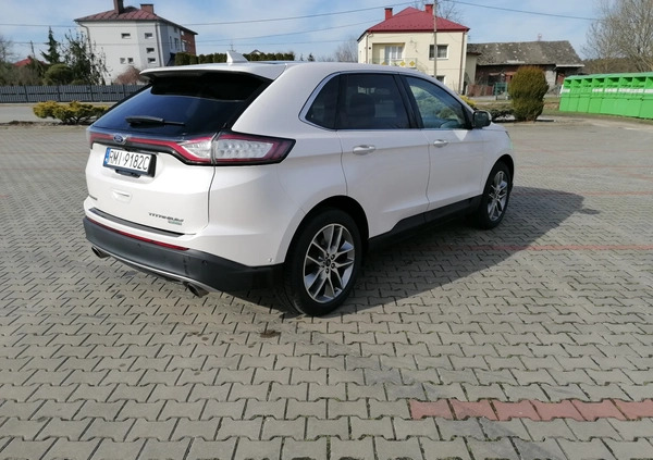 Ford EDGE cena 88000 przebieg: 98000, rok produkcji 2017 z Mielec małe 56